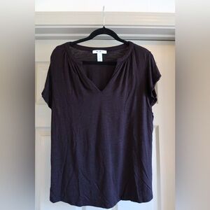 White House Black Market Black Shirt